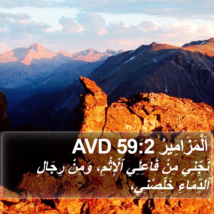 اَلْمَزَامِيرُ 59:2 AVD Bible Study