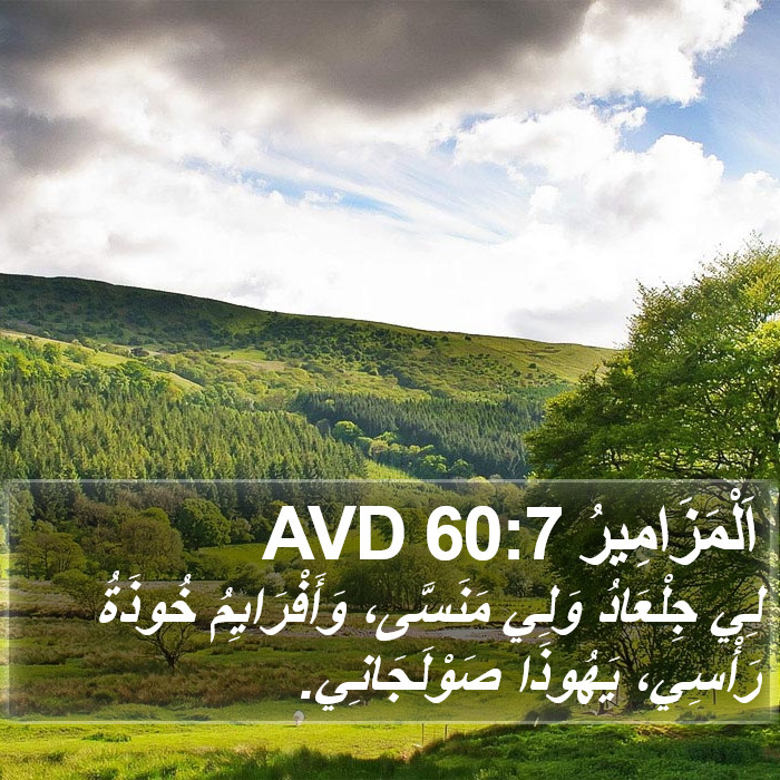 اَلْمَزَامِيرُ 60:7 AVD Bible Study