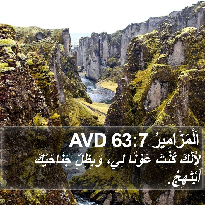 اَلْمَزَامِيرُ 63:7 AVD Bible Study