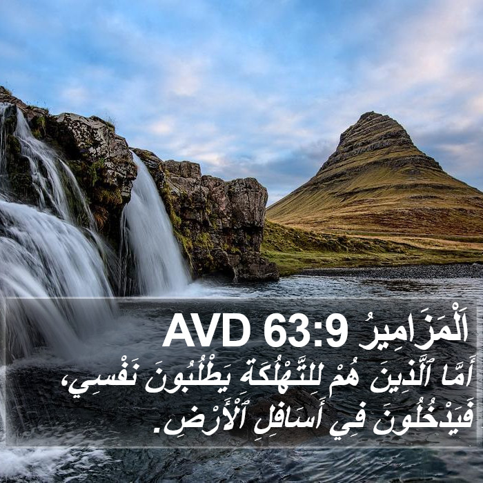 اَلْمَزَامِيرُ 63:9 AVD Bible Study