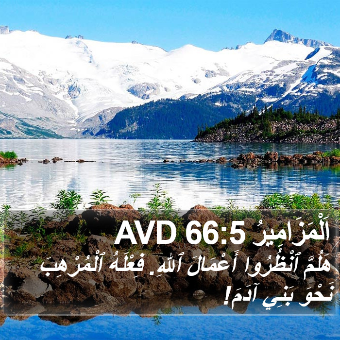 اَلْمَزَامِيرُ 66:5 AVD Bible Study