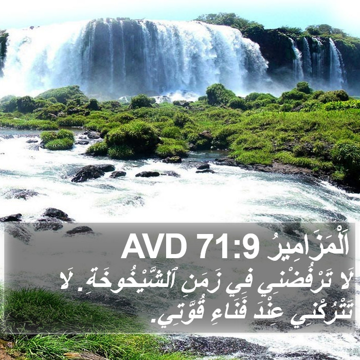 اَلْمَزَامِيرُ 71:9 AVD Bible Study