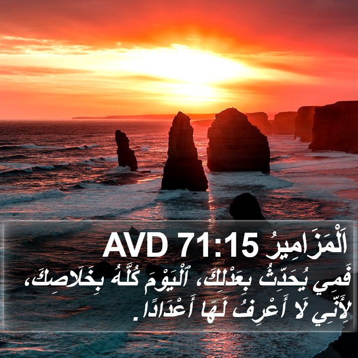 اَلْمَزَامِيرُ 71:15 AVD Bible Study