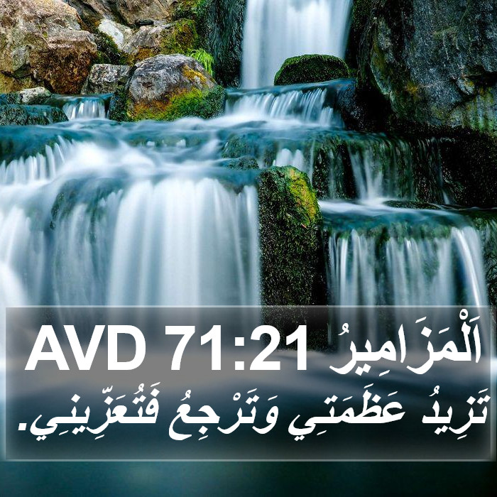 اَلْمَزَامِيرُ 71:21 AVD Bible Study