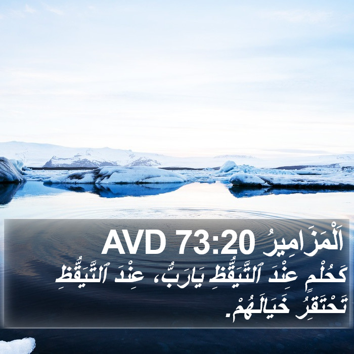 اَلْمَزَامِيرُ 73:20 AVD Bible Study