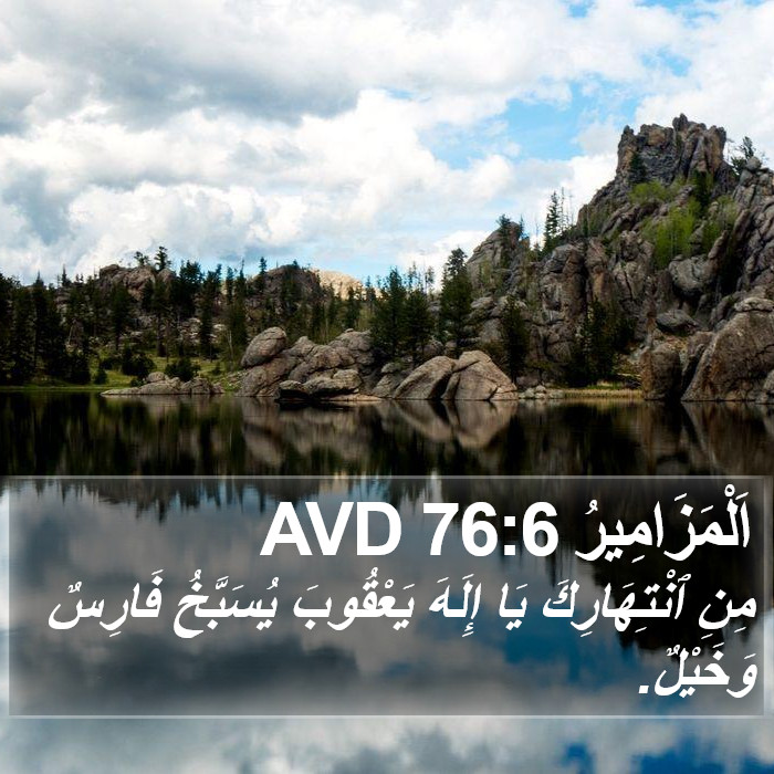 اَلْمَزَامِيرُ 76:6 AVD Bible Study