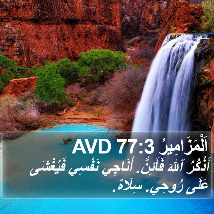 اَلْمَزَامِيرُ 77:3 AVD Bible Study