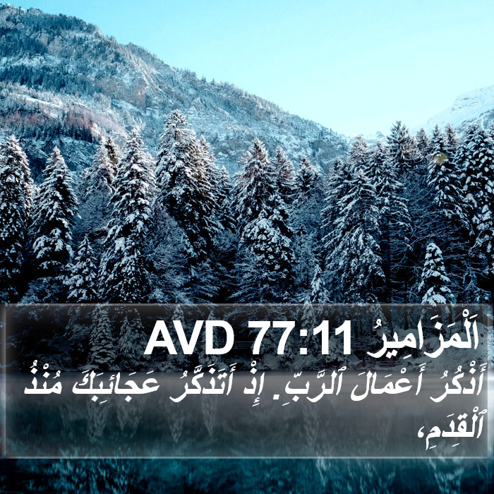 اَلْمَزَامِيرُ 77:11 AVD Bible Study