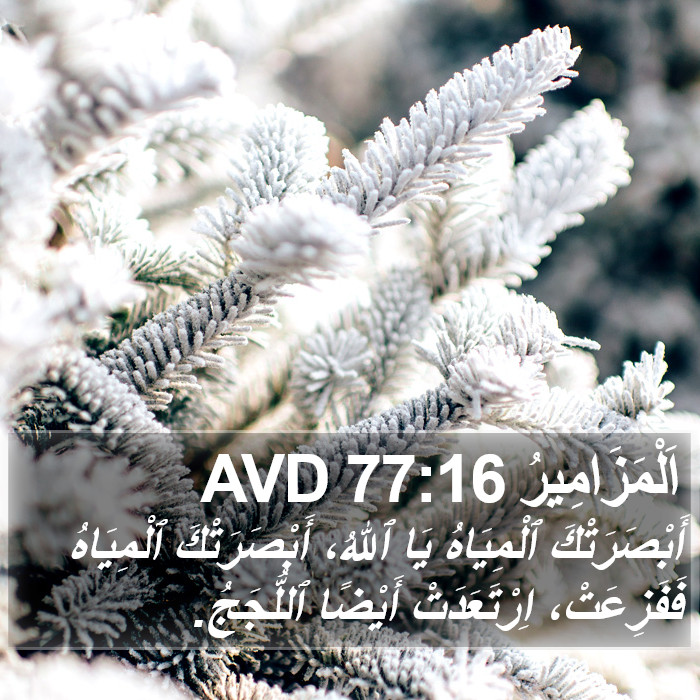 اَلْمَزَامِيرُ 77:16 AVD Bible Study