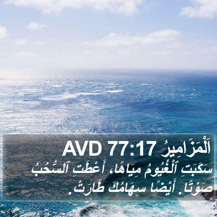 اَلْمَزَامِيرُ 77:17 AVD Bible Study