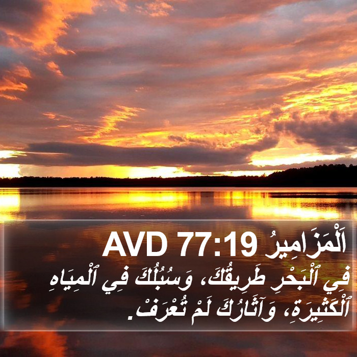 اَلْمَزَامِيرُ 77:19 AVD Bible Study