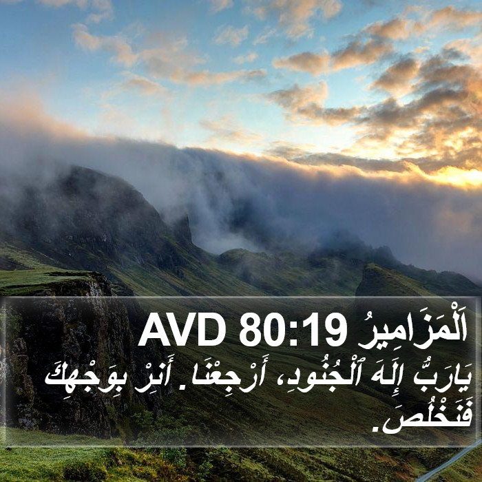 اَلْمَزَامِيرُ 80:19 AVD Bible Study