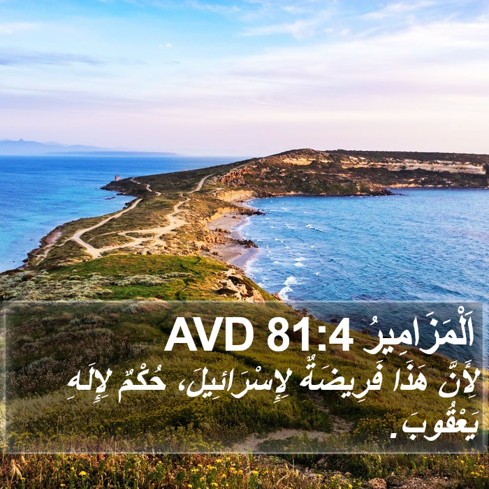 اَلْمَزَامِيرُ 81:4 AVD Bible Study