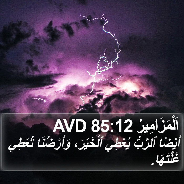 اَلْمَزَامِيرُ 85:12 AVD Bible Study