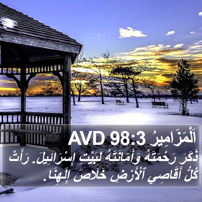 اَلْمَزَامِيرُ 98:3 AVD Bible Study