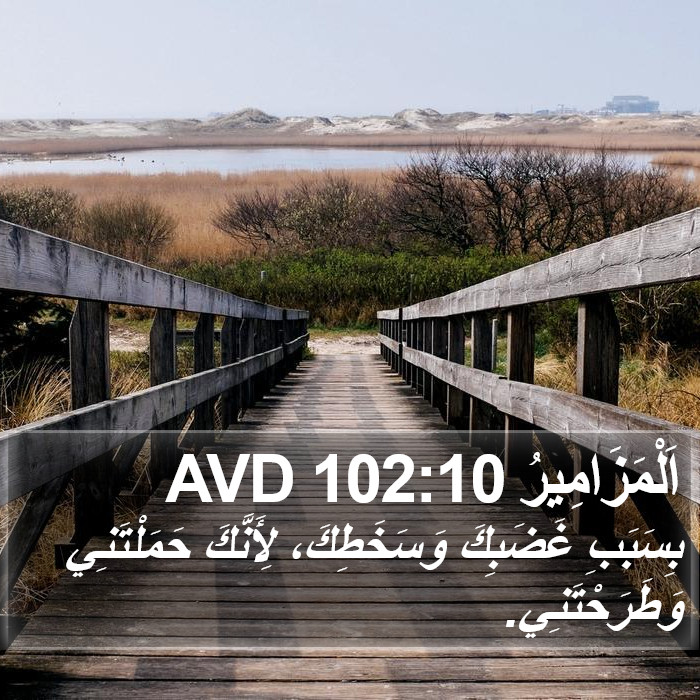 اَلْمَزَامِيرُ 102:10 AVD Bible Study
