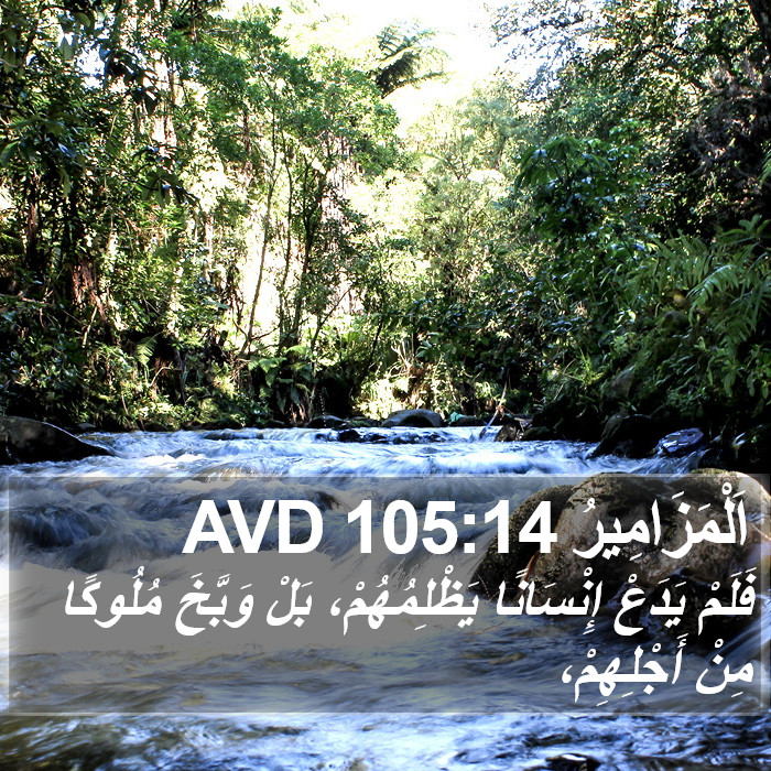 اَلْمَزَامِيرُ 105:14 AVD Bible Study