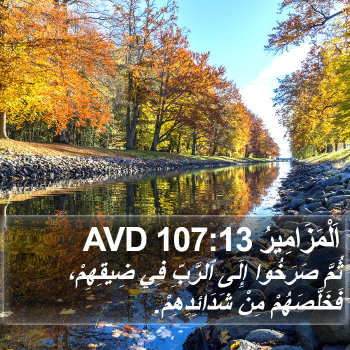اَلْمَزَامِيرُ 107:13 AVD Bible Study