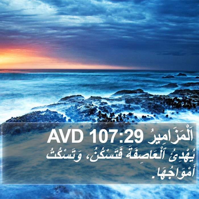 اَلْمَزَامِيرُ 107:29 AVD Bible Study