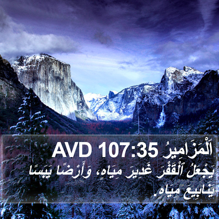 اَلْمَزَامِيرُ 107:35 AVD Bible Study
