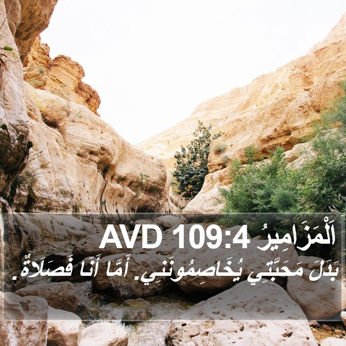 اَلْمَزَامِيرُ 109:4 AVD Bible Study