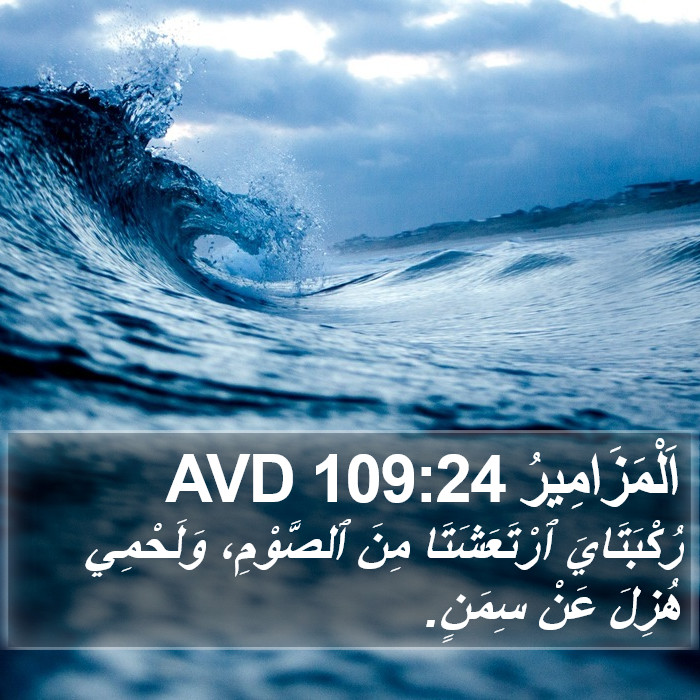 اَلْمَزَامِيرُ 109:24 AVD Bible Study