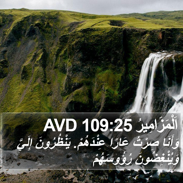 اَلْمَزَامِيرُ 109:25 AVD Bible Study