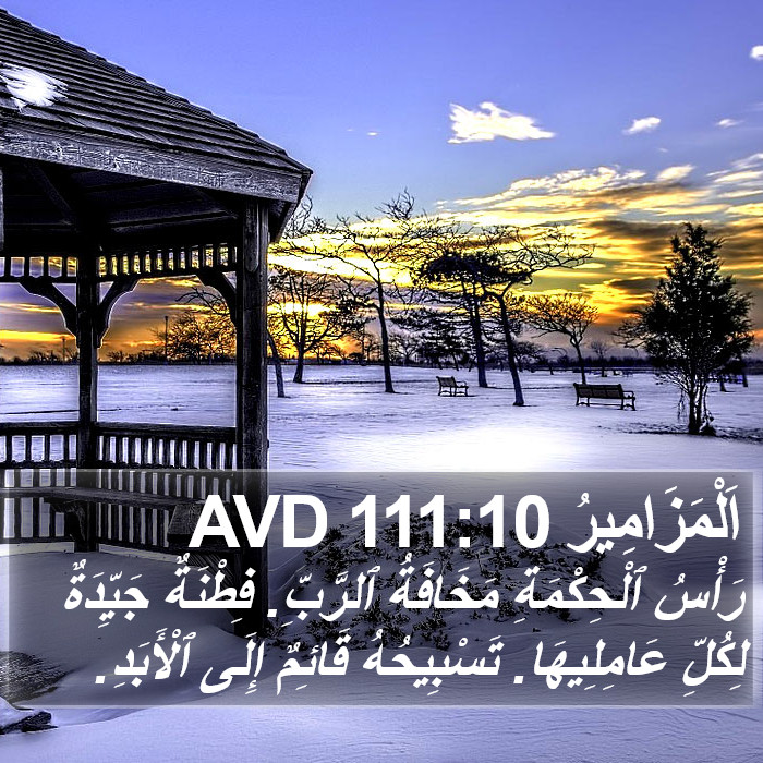 اَلْمَزَامِيرُ 111:10 AVD Bible Study