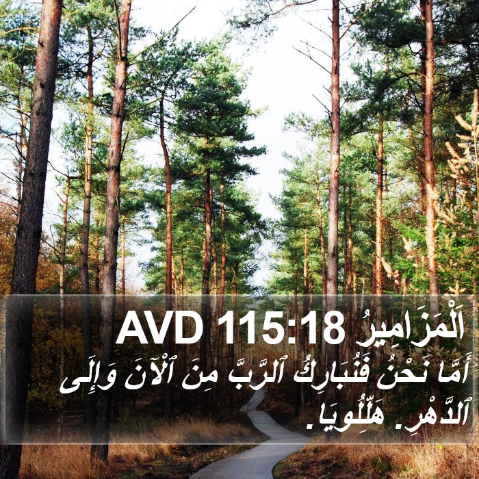 اَلْمَزَامِيرُ 115:18 AVD Bible Study
