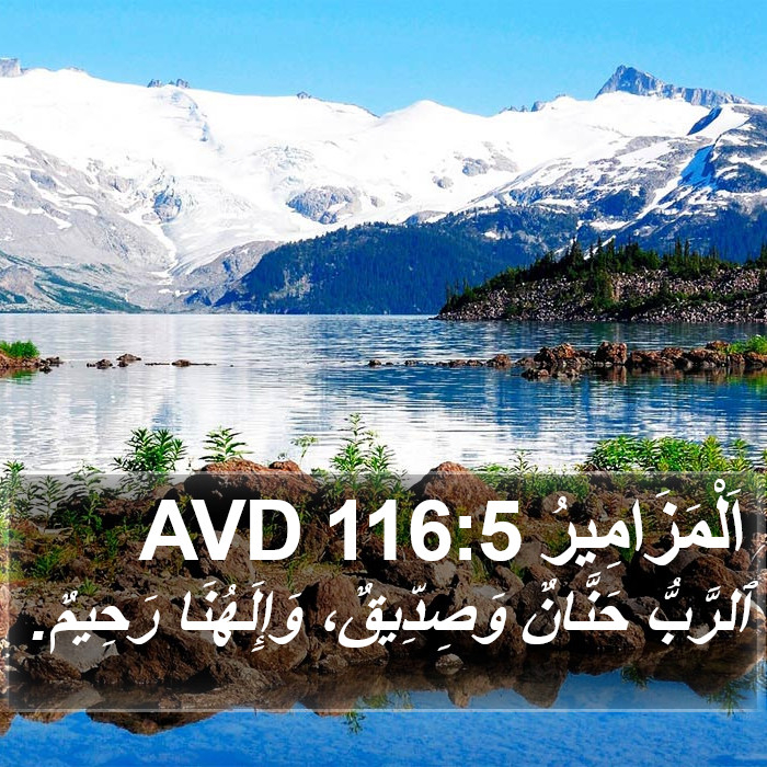 اَلْمَزَامِيرُ 116:5 AVD Bible Study