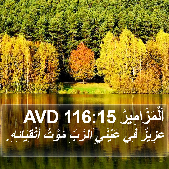 اَلْمَزَامِيرُ 116:15 AVD Bible Study