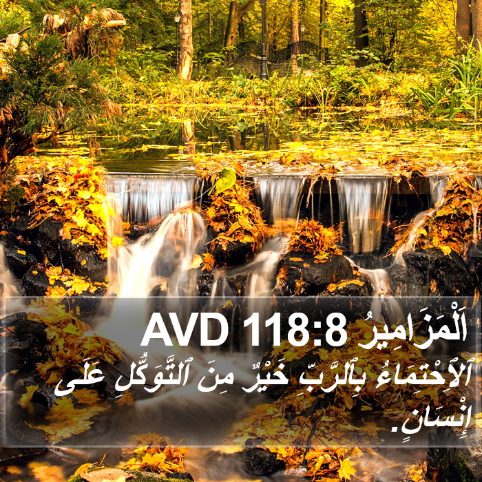 اَلْمَزَامِيرُ 118:8 AVD Bible Study