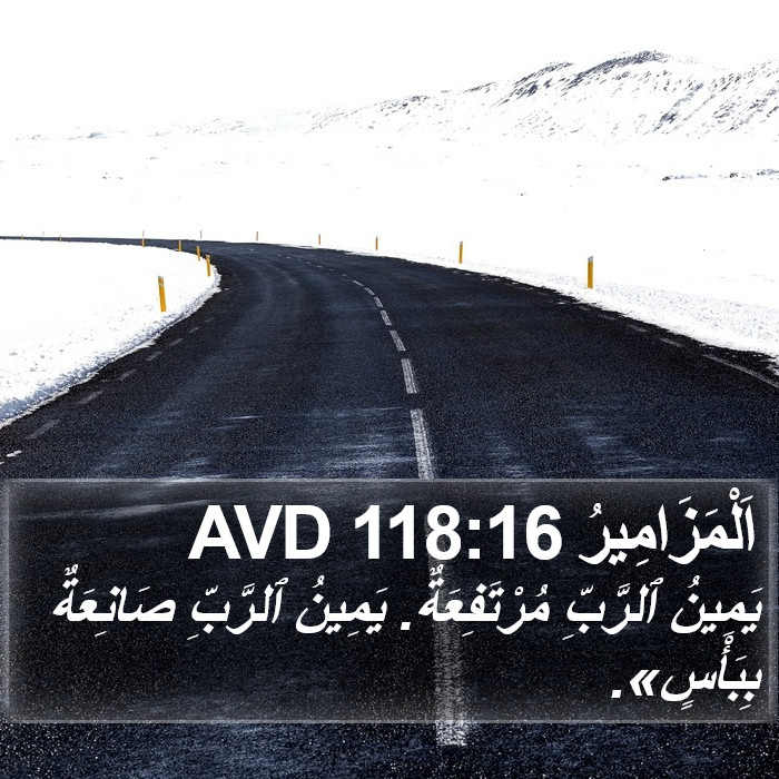 اَلْمَزَامِيرُ 118:16 AVD Bible Study