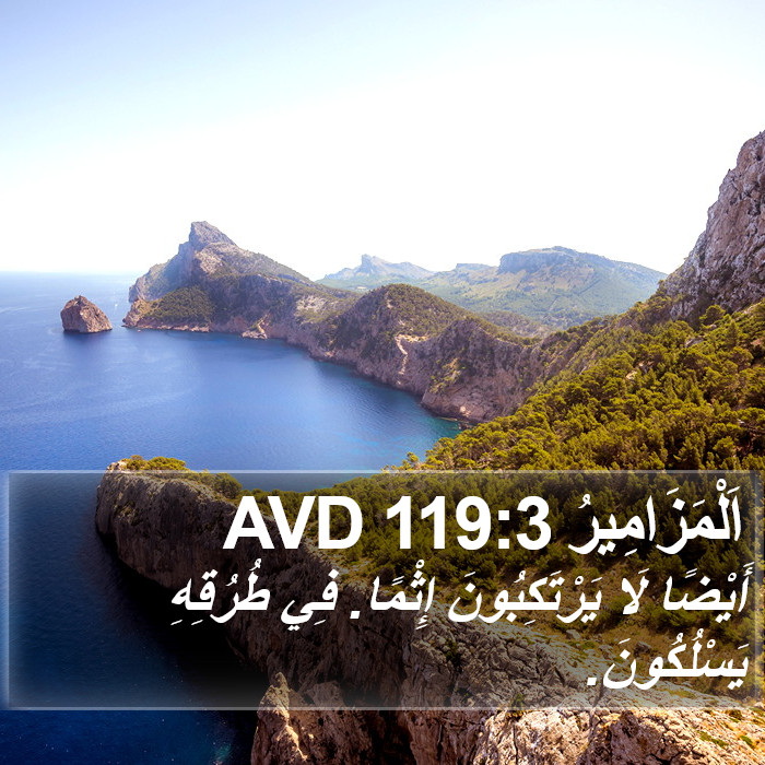 اَلْمَزَامِيرُ 119:3 AVD Bible Study