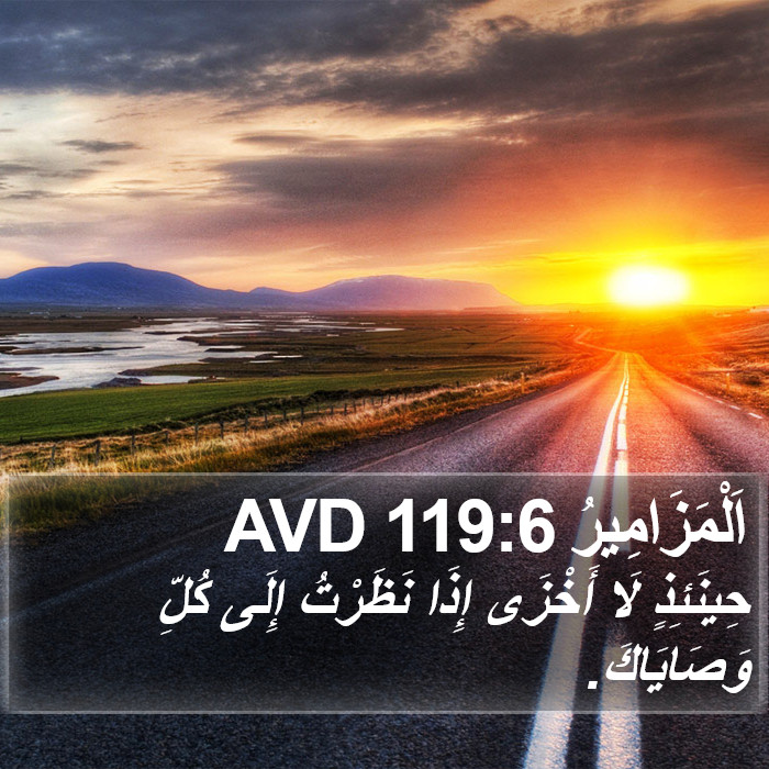 اَلْمَزَامِيرُ 119:6 AVD Bible Study