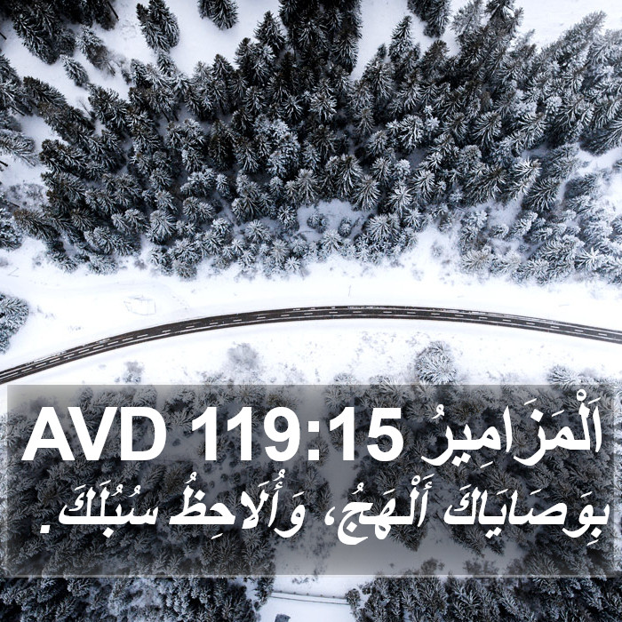 اَلْمَزَامِيرُ 119:15 AVD Bible Study