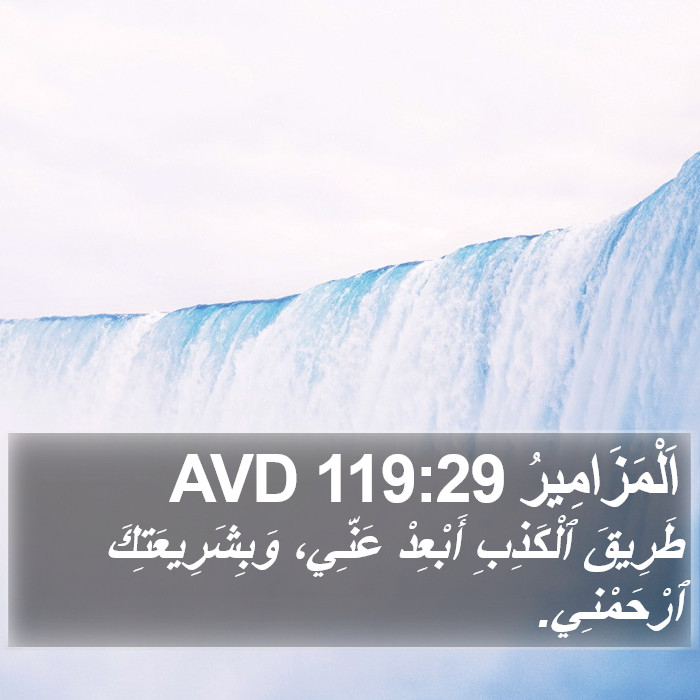 اَلْمَزَامِيرُ 119:29 AVD Bible Study