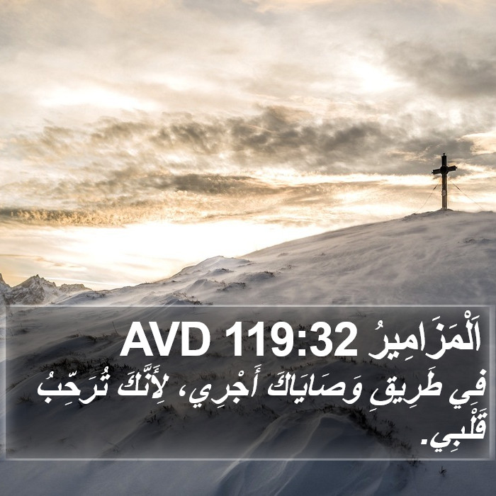 اَلْمَزَامِيرُ 119:32 AVD Bible Study