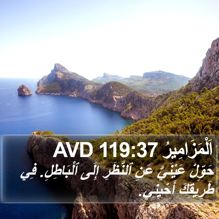 اَلْمَزَامِيرُ 119:37 AVD Bible Study