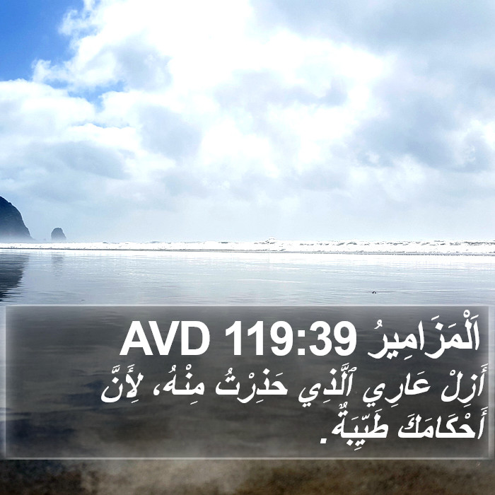 اَلْمَزَامِيرُ 119:39 AVD Bible Study