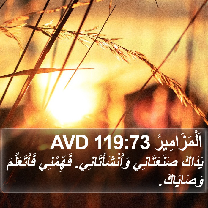 اَلْمَزَامِيرُ 119:73 AVD Bible Study