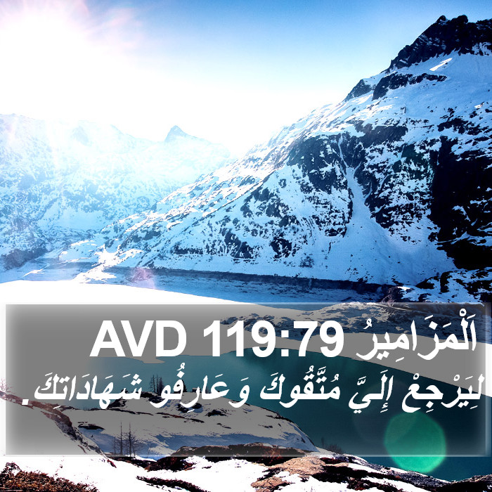 اَلْمَزَامِيرُ 119:79 AVD Bible Study