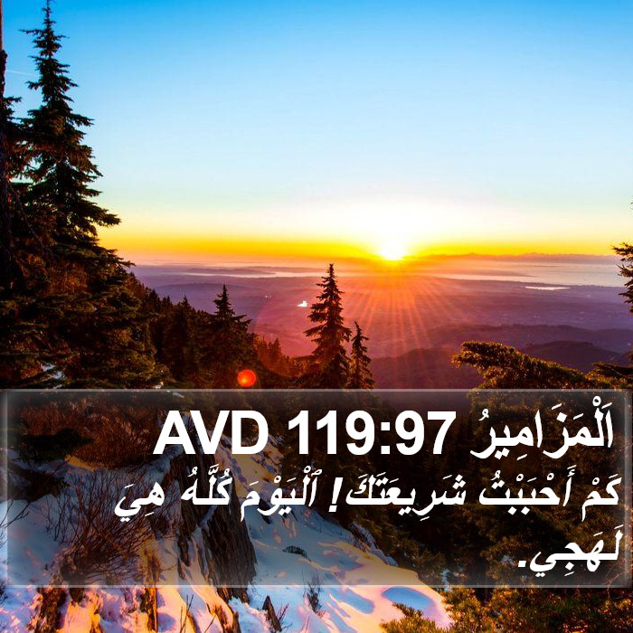 اَلْمَزَامِيرُ 119:97 AVD Bible Study