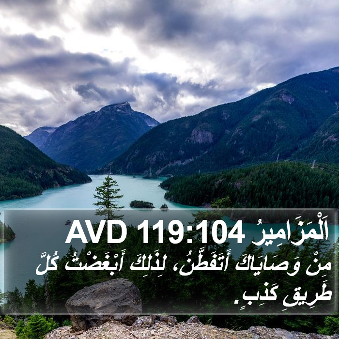 اَلْمَزَامِيرُ 119:104 AVD Bible Study