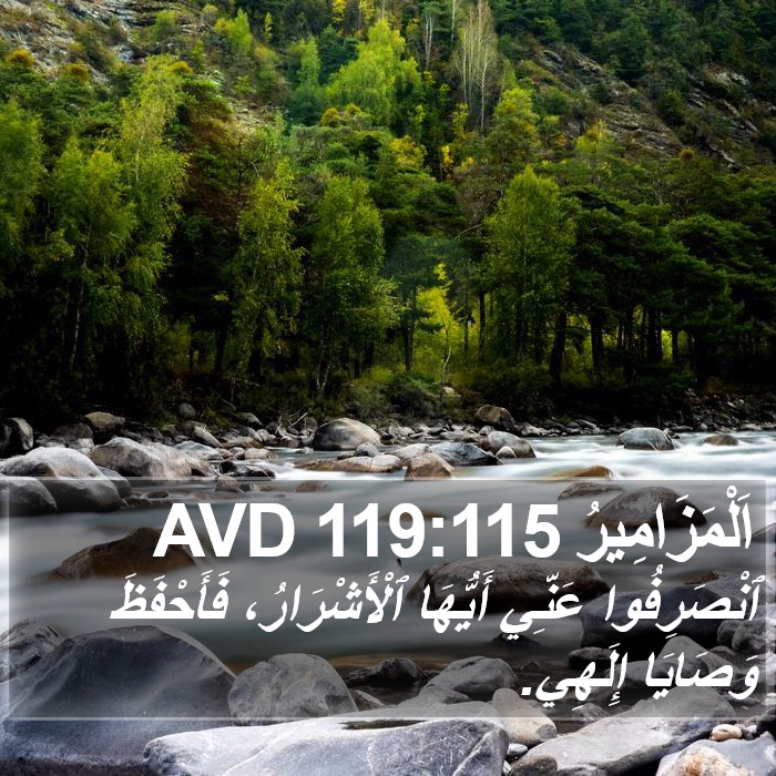 اَلْمَزَامِيرُ 119:115 AVD Bible Study