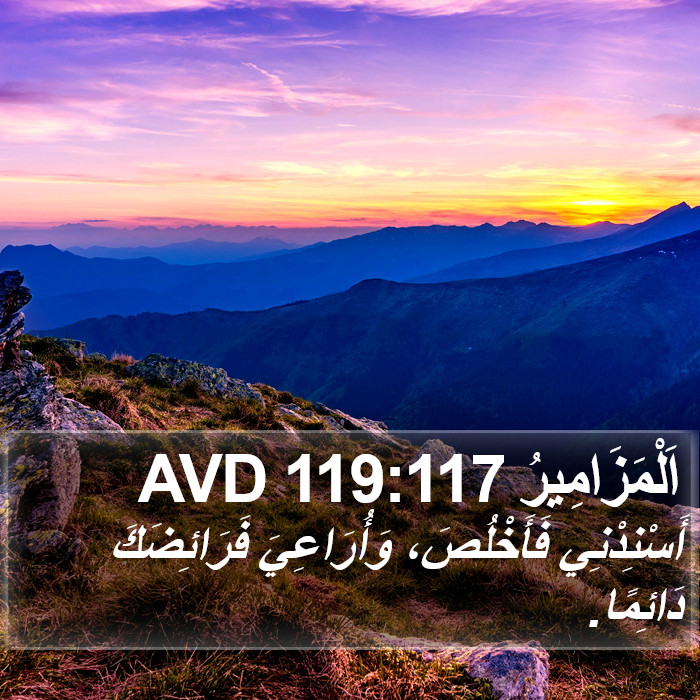 اَلْمَزَامِيرُ 119:117 AVD Bible Study