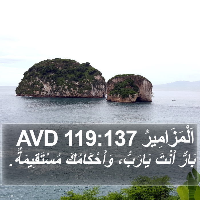 اَلْمَزَامِيرُ 119:137 AVD Bible Study