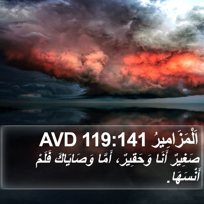 اَلْمَزَامِيرُ 119:141 AVD Bible Study