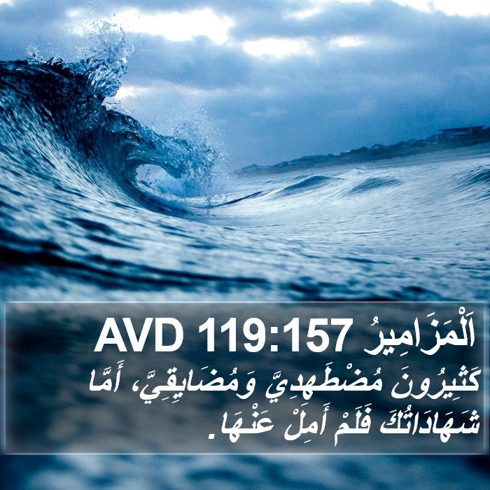 اَلْمَزَامِيرُ 119:157 AVD Bible Study