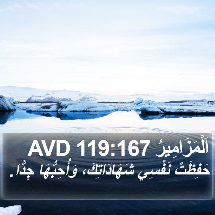 اَلْمَزَامِيرُ 119:167 AVD Bible Study